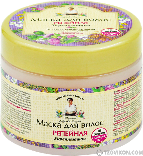 Маска для ослабленных волос рецепты бабушки агафьи Репейная укрепляющая, 300мл
- отзывы